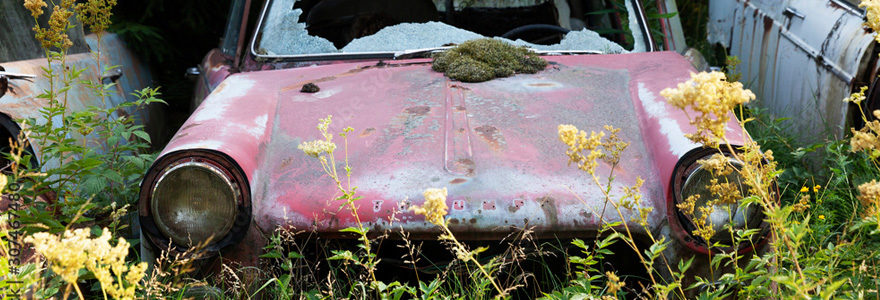 Voiture hors d'usage